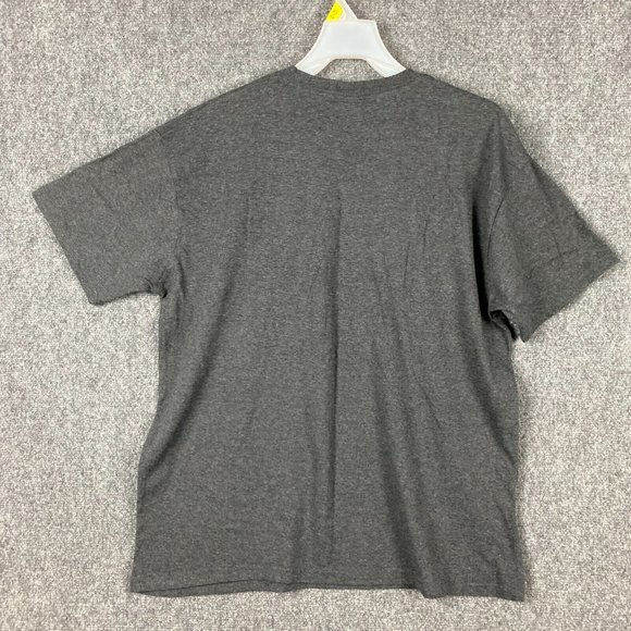 Homespun T-Shirt XL Short Sleeve Men's Gray Cotton Blend Adults - Picture 6 of 7